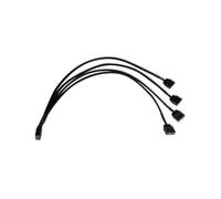 Alphacool 18711 - Câble Diviseur RGB 5V 3 Broches, Longueur 300mm, Noir, Connecteur RGB Standard, Matériau Plastique - Unité