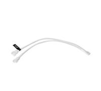 Alphacool 18725 Répartiteur en Y 4 broches vers 3 x 4 broches PWM 15 cm Blanc Câble Modding Blanc