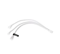 Alphacool 18726 Répartiteur en Y 4 broches vers 3 x 4 broches PWM Câble Blanc 30 cm
