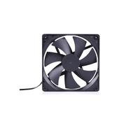 Alphacool 24847 - Module de Ventilation 140mm x 140mm x 25mm, Plastique Noir, 1 Ventilateur, Poids 195g - Refroidissement PC