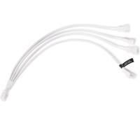 Alphacool 4250197187299 Alphacool Y-Splitter 4-Pin vers 4x 4-Pin PWM, câble, blanc