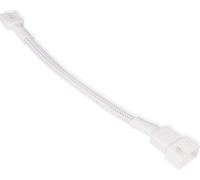 Alphacool A-1536 Câble d'extension blanc 4 broches vers 4 broches pour ventilateur, blanc