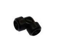 Alphacool Adaptateur Glaçon 90 degrés 16mm AD vers 16mm AD Hardtube - noir