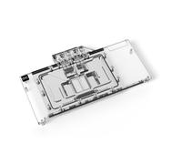 Alphacool Bloc de Glace Aurora Acrylique RX 7900XTX/XT Taichi/Phantom avec Backplate - Acrylique + Nickel