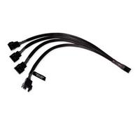 Alphacool Câble en Y répartiteur 4 broches vers 4x 4 broches PWM, 30 cm