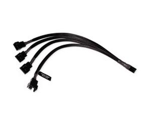 Alphacool Câble en Y répartiteur 4 broches vers 4x 4 broches PWM, 30 cm