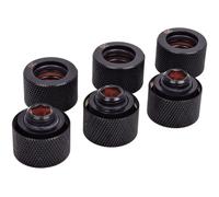 Alphacool Compatible Eiszapfen Ht 16/13 G1/4 Sixp. Deep Black, Sixp