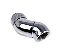 AlphaCool Connexions Eiszapfen Angled Adaptateur Double-45°, Chrome