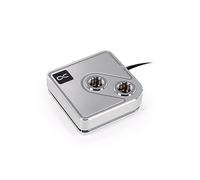 Alphacool Refroidisseur CPU Core 1 Aurora Argent – LGA1700/AM4/AM5, RGB