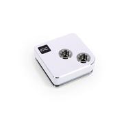 Alphacool Bloc d'eau pour CPU 13445 – Laiton/Cuivre, Blanc, Filetage 1/4"