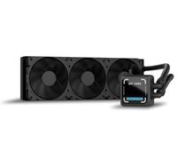 Alphacool Core 2 LT 360mm CPU AiO (14622) | Radiateur ultra fin en cuivre de 22,5 mm, pompe Core DC-LT 3 PWM, trois ventilateurs de 120 mm à 2 500 tr/min