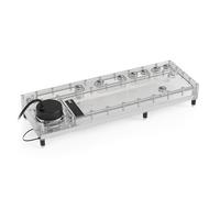 Alphacool Plaque froide Gauche 145x420x42 mm Acrylique transparente, 2× ARGB, D5/VPP