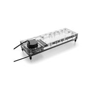 Alphacool Core Distro Plate : Pompe-Réservoir 5.7L/min, Acrylique/Alu/Céramique, 125x360x93.3mm, ARGB 3-Pin JST + 5V, 1/4", 0.309L