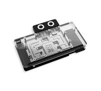 Alphacool Core RX 9070 XT Hellhound+ Pure transparent/chrom inkl. Backplate (14782)