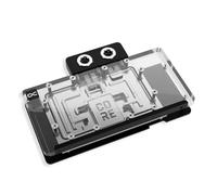 Alphacool Core RX 9070 XT Steel Legend Bloc d'eau avec plaque arrière