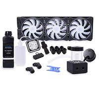 Alphacool 11990 système de refroidissement d'ordinateur Bloc d'eau 12 cm Noir, Gris, Transparent