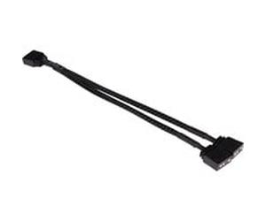 Alphacool Diviseur en Y aRGB 3 broches vers 2x 3 broches, 15 cm, Câble en Y