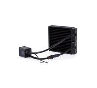 Alphacool Eisbaer 200 Refroidisseur liquide AIO pour processeur, compatible Intel LGA 775/115x/1200/2011/2066 et AMD AM2/AM3/AM4/FM1/FM2+, radiateur 240mm, Noir