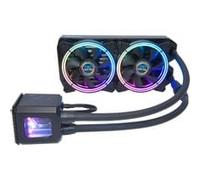 Alphacool Kit de watercooling AIO Eisbaer Aurora RGB 240 mm Noir