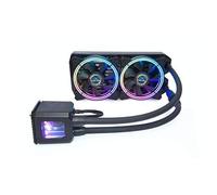 Alphacool Kit de watercooling AIO Eisbaer Aurora RGB 240 mm Noir