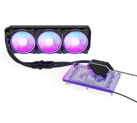 Alphacool Eiswolf 2 AIO Carte graphique Refroidisseur de liquide tout-en-un 12 cm Noir, Transparent 1 pièce(s)