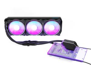 Alphacool Eiswolf 2 AIO Carte graphique Refroidisseur de liquide tout-en-un 12 cm Noir, Transparent 1 pièce(s)