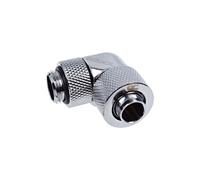 Alphacool Eiszapfen 13/10mm raccord à compression 90° tournant G1/4 - Chrome