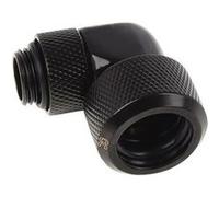 Alphacool 17395 accessoire de matériel de refroidissement Noir - Accessoires de matériel de refroidissement (Noir, Tube, Liquide, Laiton, 1/4", 90°)