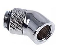 Eiszapfen angled adaptor 45° rotatable G1/4 outer thread to G1/4 inner thread - Adaptateur de raccordement du système de refroidissement par liquide