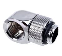 Alphacool Eiszapfen Connector Series L-connector - Raccord pour système de refroidissement par liquide - chrome
