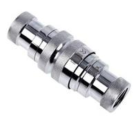 Alphacool Eiszapfen Connector Series Quick Release Connector Kit - Raccord pour système de refroidissement par liquide - nickel argenté G