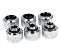 Alphacool Eiszapfen HardTube 16mm - Raccord de compression du système de refroidissement par liquide - chrome (pack de 6)