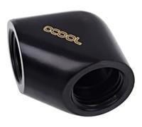 Eiszapfen L-connector G1/4 inner thread to G1/4 inner thread - Adaptateur de raccordement du système de refroidissement par liquide - noir profond,