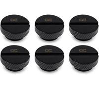 Alphacool Eiszapfen Verschlussschraube G1/4, schwarz Raccord pour refroidissement à leau