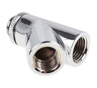 Alphacool Raccord Y Eiszapfen 45° rotatif pour G1/4 Argent