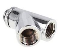 Alphacool Raccord Y Eiszapfen 45° rotatif pour G1/4 Argent