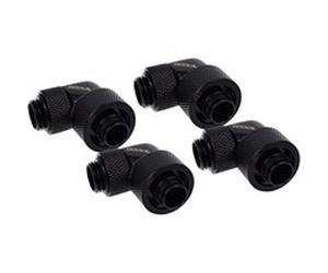 Alphacool Embout à visser 16/10mm coudé 90° rotatif G1/4, Connecteur