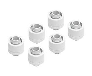Alphacool Embout vissable Eiszapfen 16/10mm G1/4 - White Sixpack, Connecteur
