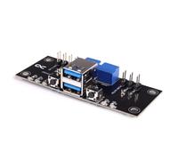 Alphacool ES Front I/O-Panel mit USB 3.0 und Kabelsatz für Servergehä