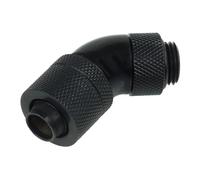 Alphacool HF 13/10 Raccord à visser 45° pivotant G1/4 - Noir profond