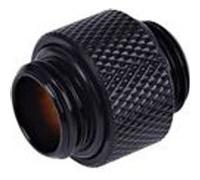 Alphacool HF double nipple G1/4 outer thread to G1/4 outer thread - Adaptateur de raccordement du système de refroidissement par liquide - noir profond G