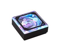 Alphacool Ice Block XPX Aurora Edge - Water Block - Laiton - Cooper - Plexiglas - Noir - LGA 1150 (Socket H3) - LGA 1151 (Socket H4) - LGA 1155 (Socket H2) - LGA 1200 (Socket H5) - LGA 2011... - CE -
