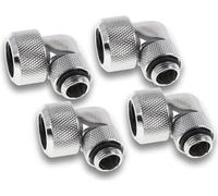 Alphacool Pivot de Glace 16mm HardTube Embout à visser 90° pivotant G1/4 pour tubes acryliques/laiton