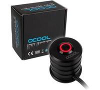 Alphacool powerbutton avec dégustateur 19mm rouge lit - prdeond noir Noir G