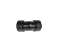 Alphacool Raccord 17405 Laiton Noir Filetage 1/4" Angle 45° Dimensions 23x46x36mm Poids 79g pour Système de Refroidissement