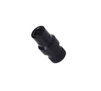 Alphacool Raccord 17461 Laiton Noir G1/4" pour Refroidissement PC, Diamètre 21mm, Profondeur 40mm, Poids 38g