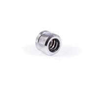Alphacool Raccord 17553 - Laiton Chromé, Filetage 1/4", Diamètre 2.2cm, Profondeur 22.2mm, pour Systèmes de Refroidissement PC