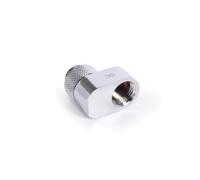 Alphacool Raccord 17602 Laiton Chrome, Filetage 1/4", Dimensions 25.5x30x18mm, Conforme RoHS