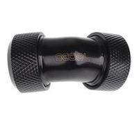 Alphacool Raccord Eiszapfen 17403 – 45° à compression pour tube Ø13 mm – Noir