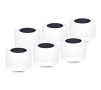 Alphacool Raccord Eiszapfen PRO 16mm HardTube G1/4 - Blanc, Connecteur